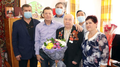 Ветеран Великой Отечественной войны В.Н. Кузнецов отметил 95-летний юбилей