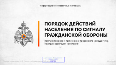 Порядок действий населения по сигналу гражданской обороны